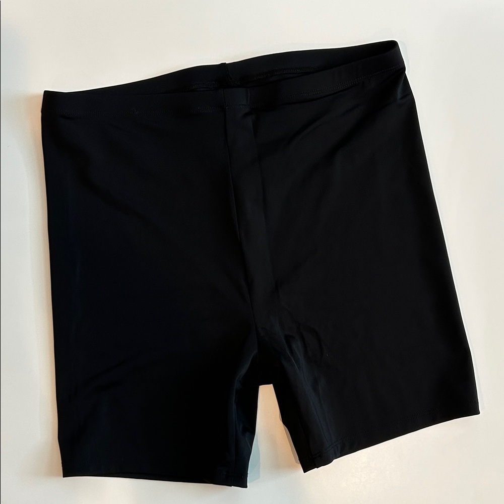 Black Swim Shorts- swimsuits for all, size 12